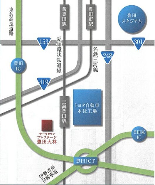 交通図
