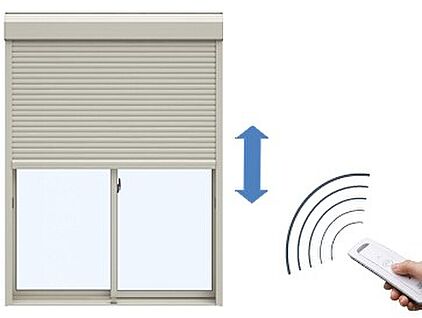 電動シャッター　 ―[YKKap/リモコンシャッター]―