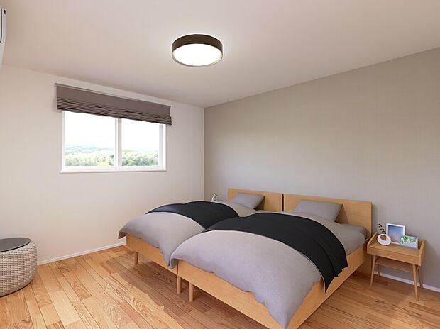 【【No.05】主寝室】主寝室には、たっぷりの衣類や季節のアイテムもすっきり収まるウォークインクローゼットを完備。
収納が楽々:で整理整頓の手間が減り、お部屋はいつでも広々と快適な空間を保てます。