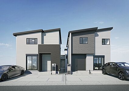 No.3・4街並みパース