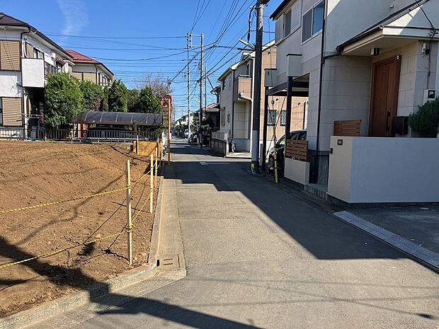 販売現地写真(2026年4月撮影) 建築前です