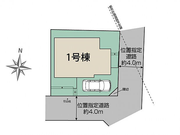 東久留米市小山2丁目1棟 区画図