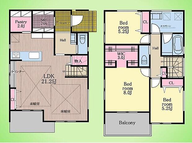 4980万円、3LDK、土地面積166.08m2、建物面積107.97m2 空気感という居心地の良いＢＧＭは、暮らしのステージを彩り、心からのやすらぎと満足感を与えてくれます。
