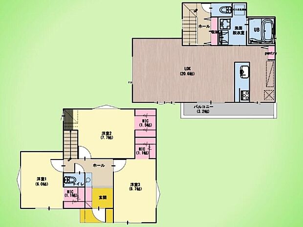 (4号棟)、価格5980万円、3LDK、土地面積144.95m2、建物面積99.16m2