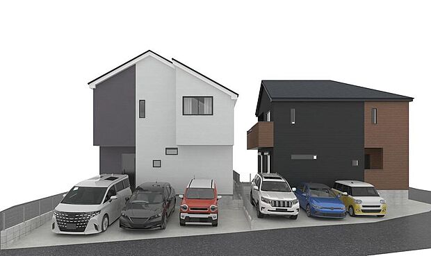 ◇◆完成予想パース◆◇
「あったらいいな」を形にした、暮らしやすさ抜群の住まい。キッチン横のパントリーや、玄関横のシューズインクローゼットなど、整理整頓が自然に叶う収納計画が魅力です。