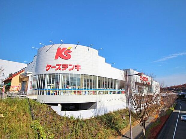 ケーズデンキ(約1,100m)