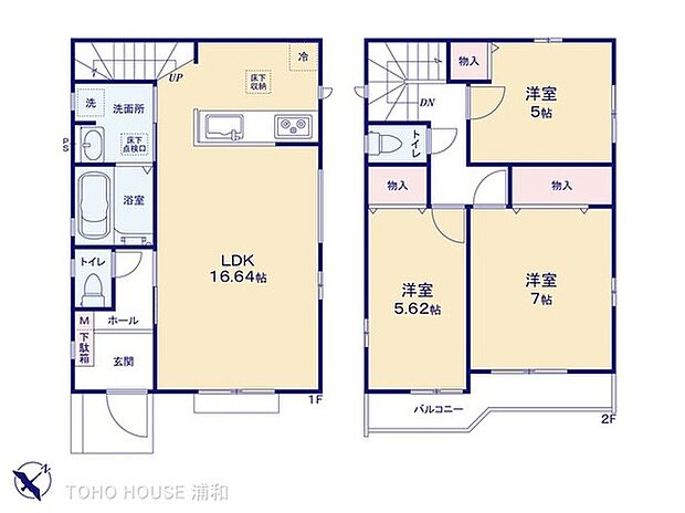 C号棟【間取り図】

