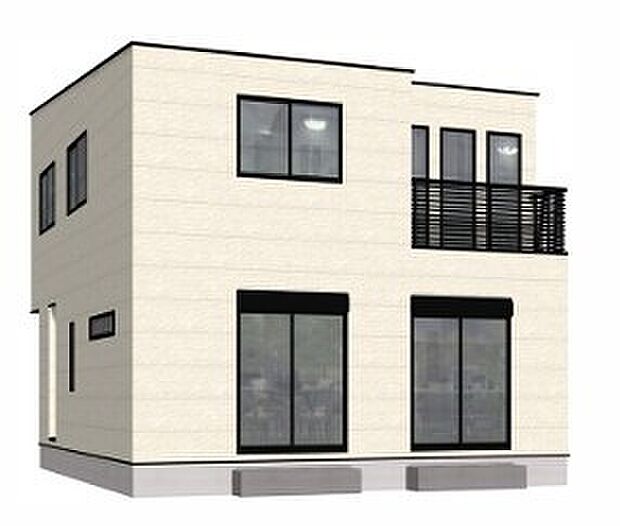【外観】2階洋室から出入りしやすい南向きの明るいバルコニー 。陽当たり・風通しともに良好で、お洗濯物やお布団を太陽の光でカラッと気持ちよく乾かせます。日々の洗濯物干しの動線にもしっかり配慮 。