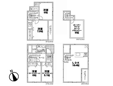 4号棟【間取り図】 