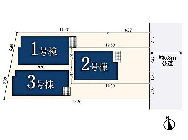 小学校やコンビニ、保育園まで徒歩5分圏内の小さなお子様がいるご家庭には安心の立地です。