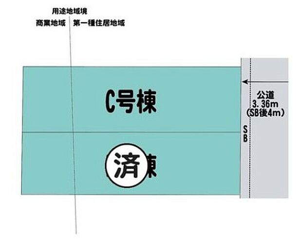 【【全体区画図】】静かな通りに面した本物件は、落ち着いて暮らすことができます。
閑静な住宅街で比較的車の通りも少ないのでお子様も安心です。