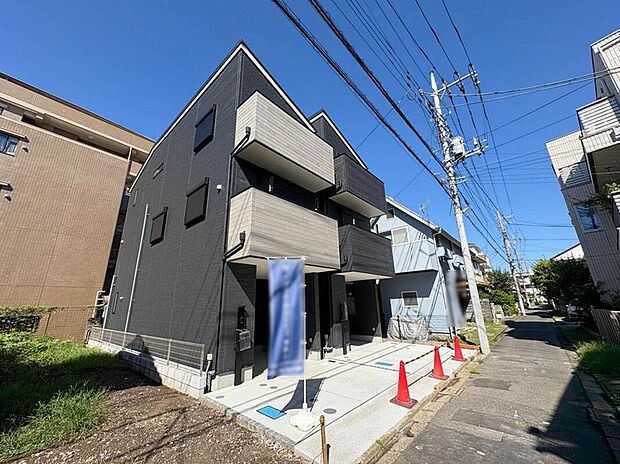 【【外観-C号棟-】】与野駅徒歩4分の好立地。駅チカでも落ち着いた街並みとなっております。