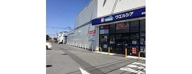 ウエルシア浦和上木崎店（約841m）