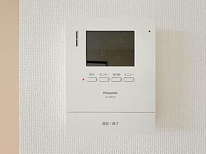 TVモニター付きインターホン