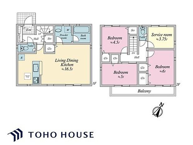 (3号棟)、価格5690万円、3LDK+S、土地面積125.99m2、建物面積84.24m2