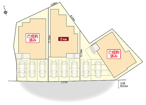 清須市土器野3期　区画図