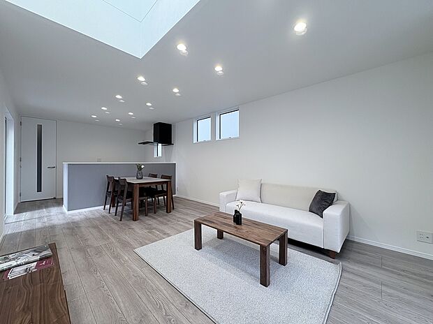 リビング　A号棟現地写真