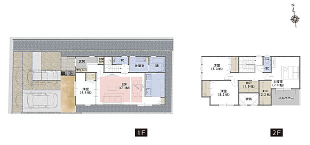 A号棟　間取り図