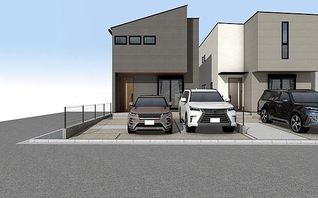 A号棟　外観パース