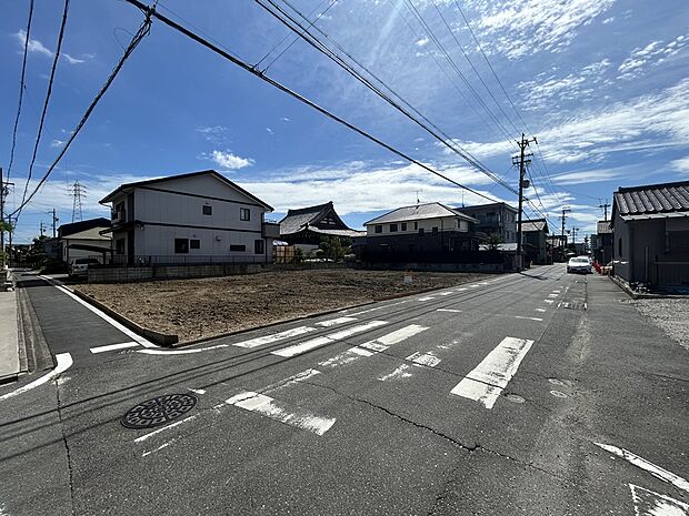 前面道路　2025年10月撮影