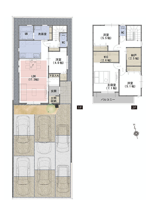 A号棟　間取り図