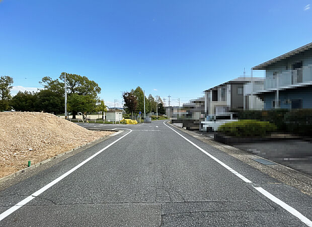 南西側前面道路