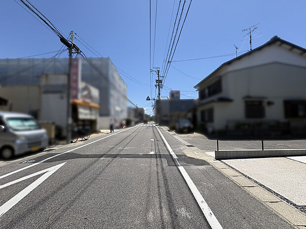 道路写真 北東側7.8m
■2026年5月撮影