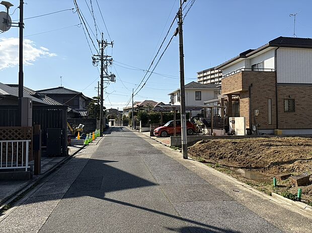 前面道路　
2026年3月撮影