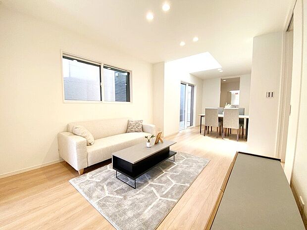 リビング　施工例