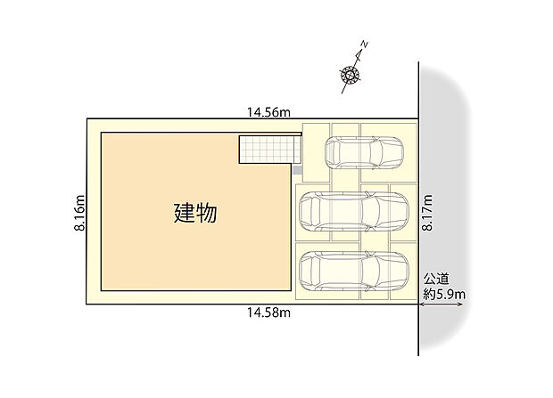 区画配置図