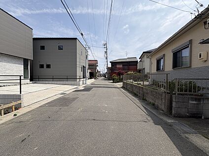 前面道路　南西側