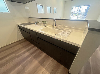 キッチン　B号棟現地写真