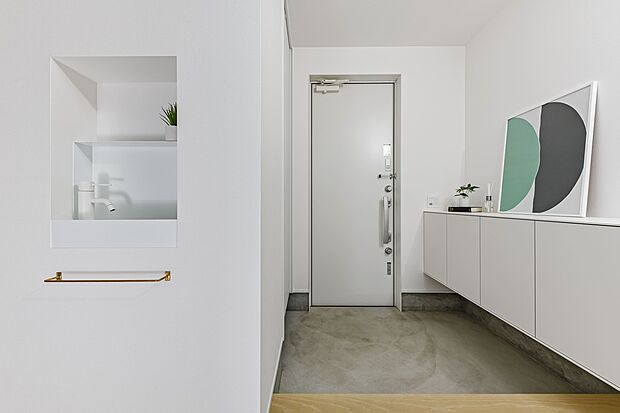 【玄関　】■奥様に嬉しい大容量の靴収納