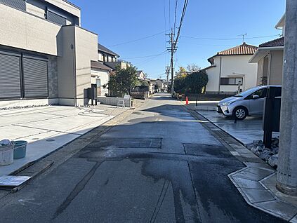 前面道路（2025年11月）撮影