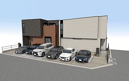 A号棟：左　B号棟：右