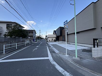 前面道路（2026年1月）撮影