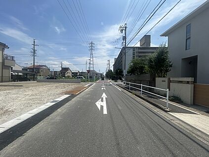 前面道路（2025年8月）撮影