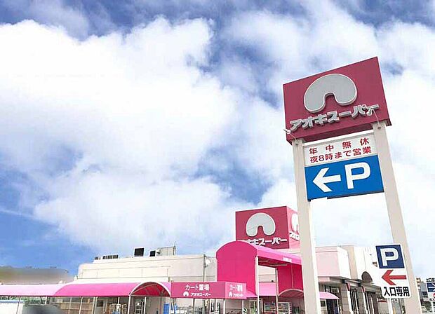 アオキスーパー知立店（約800m）