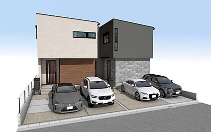 A号棟（右）　B号棟（左）