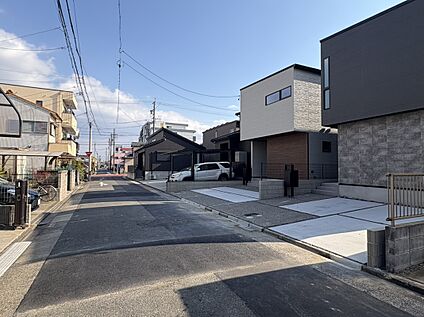 前面道路（2026年1月）撮影