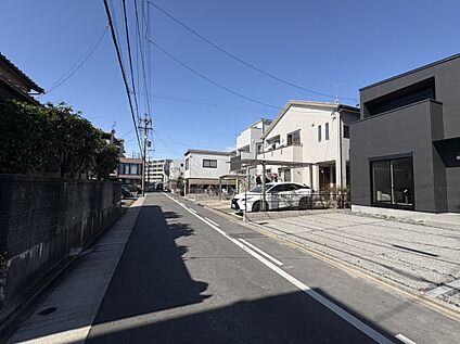 前面道路（2026年2月）撮影