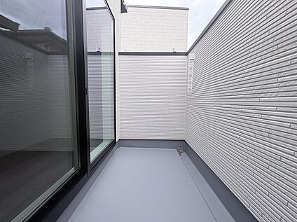 バルコニー B号棟現地写真