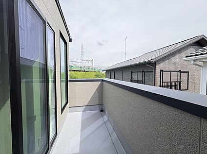 バルコニー C号棟現地写真