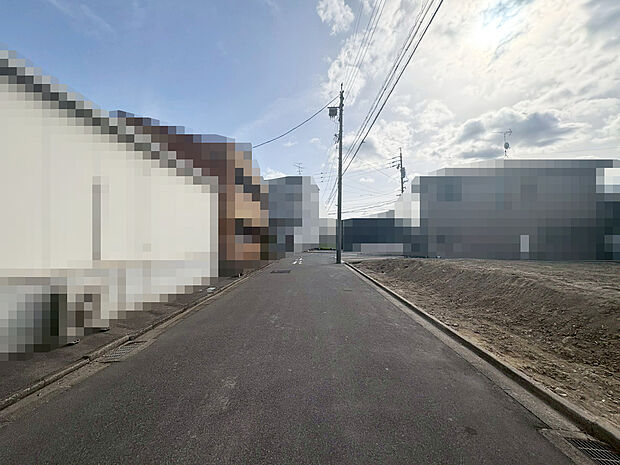 【東側前面道路】2026年1月撮影
