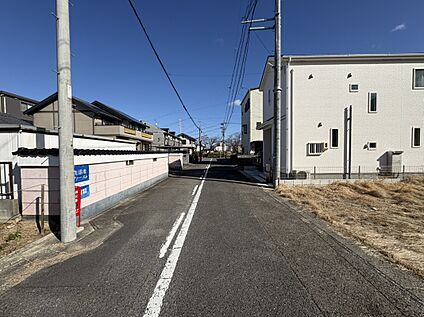 前面道路　2026年2月撮影