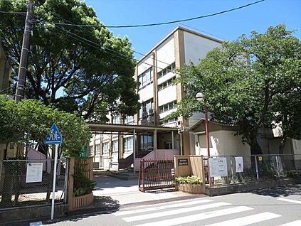 港北中学校 1340m