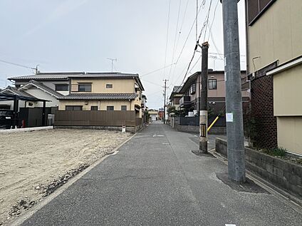 前面道路　2026年2月撮影