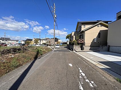 前面道路(2026年9月撮影)