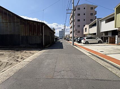 前面道路　2026年2月撮影