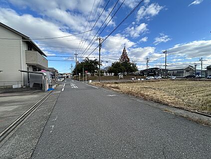 前面道路　2026年1月撮影